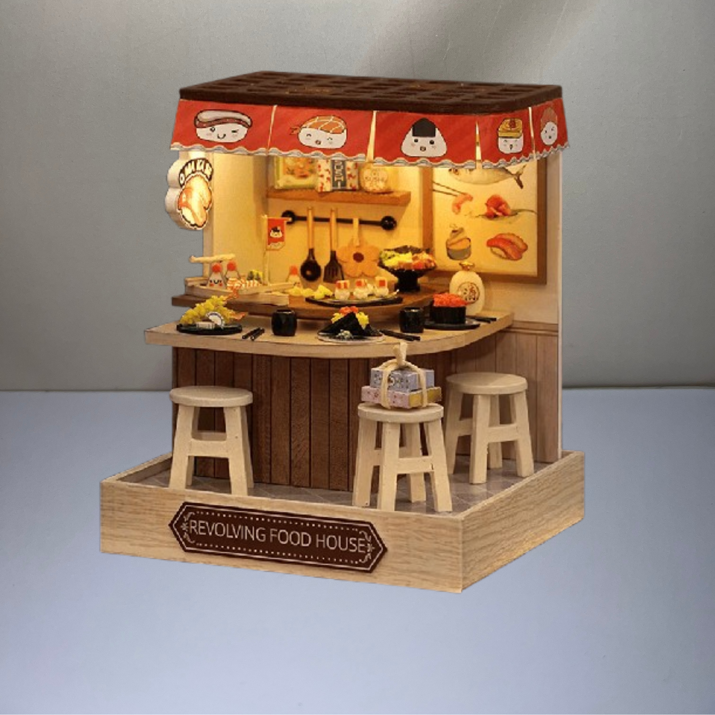 Booknook enchanté miniature