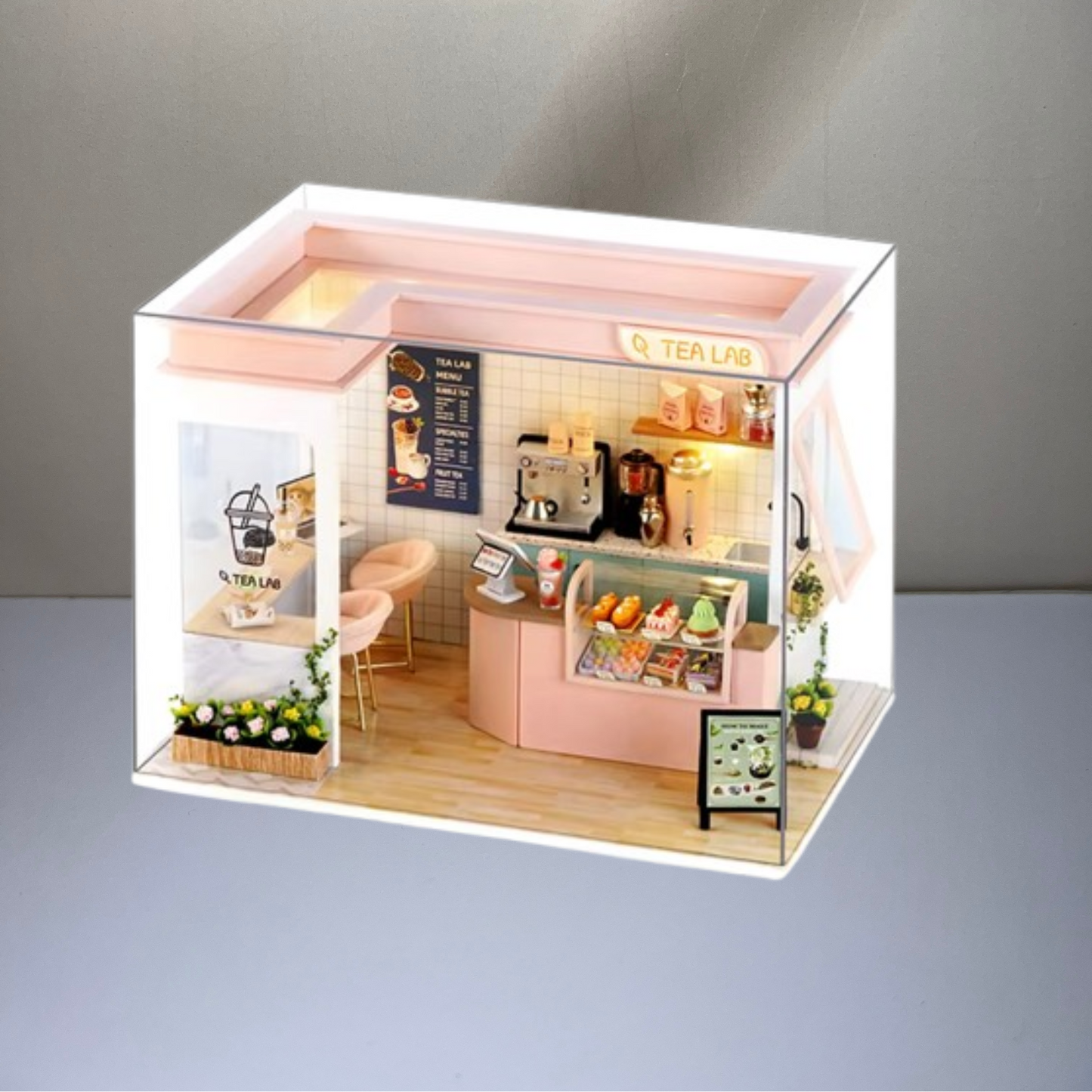 Booknook enchanté miniature