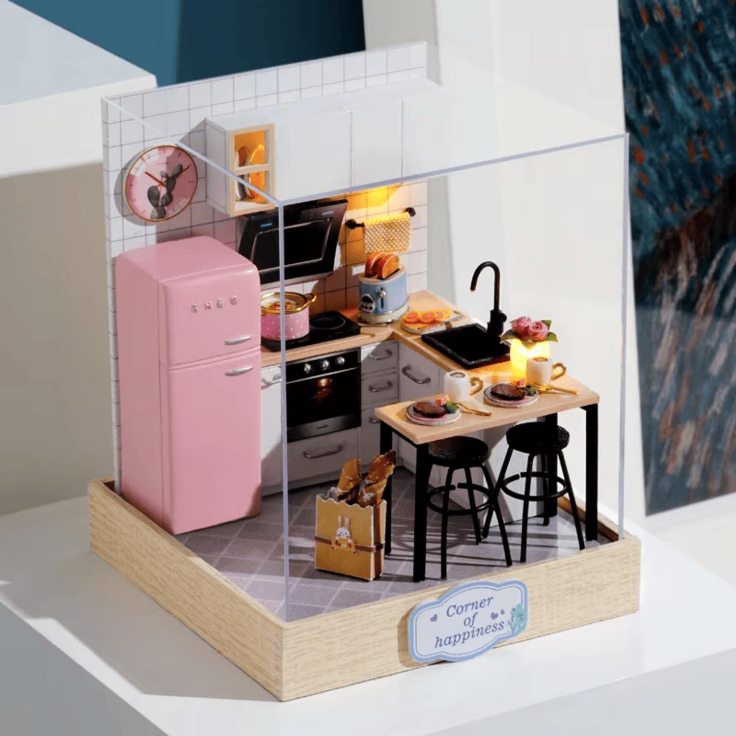 Booknook enchanté miniature