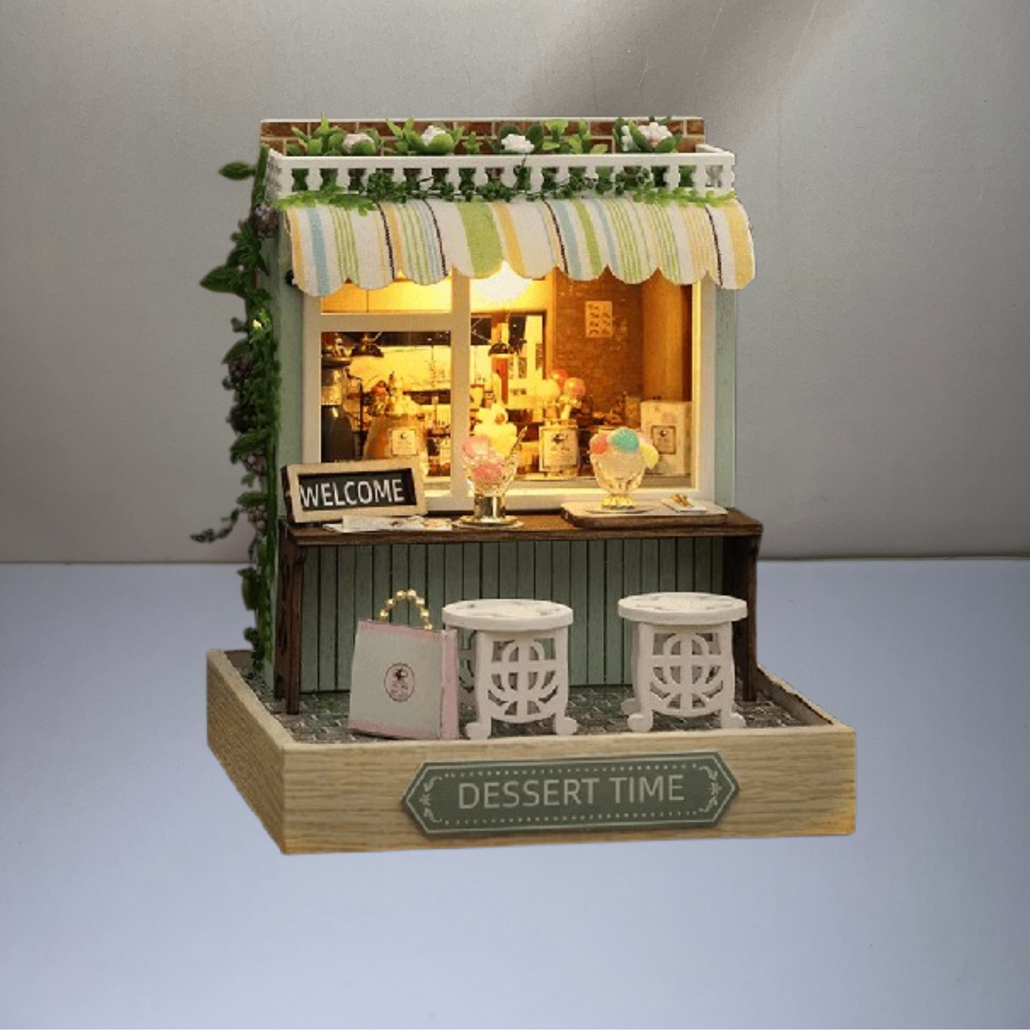 Booknook enchanté miniature