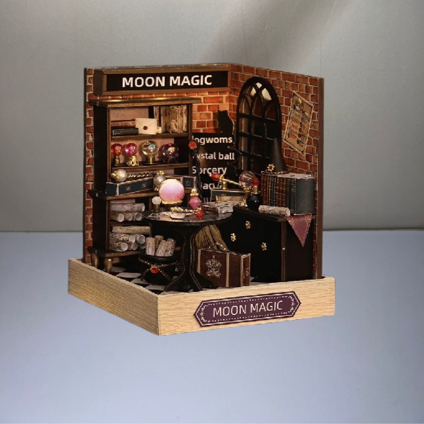 Booknook enchanté miniature