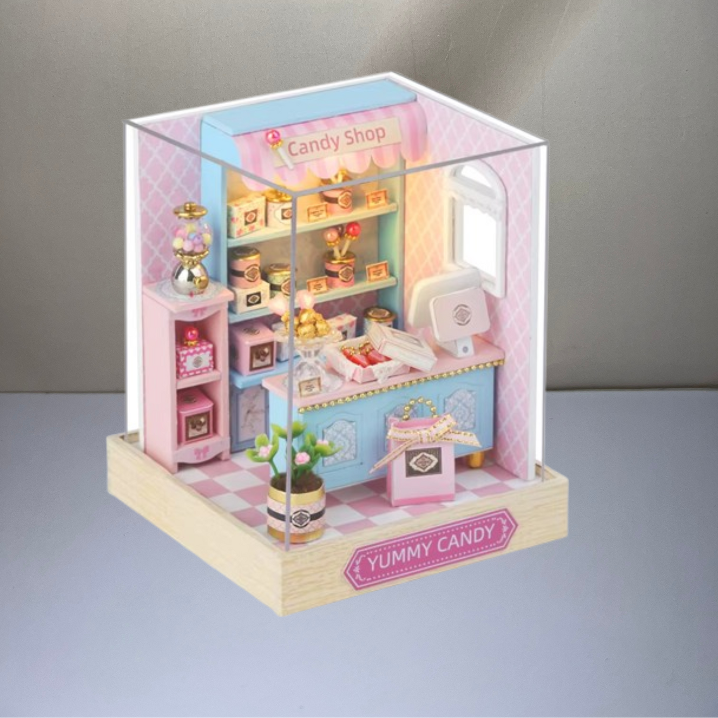 Booknook enchanté miniature
