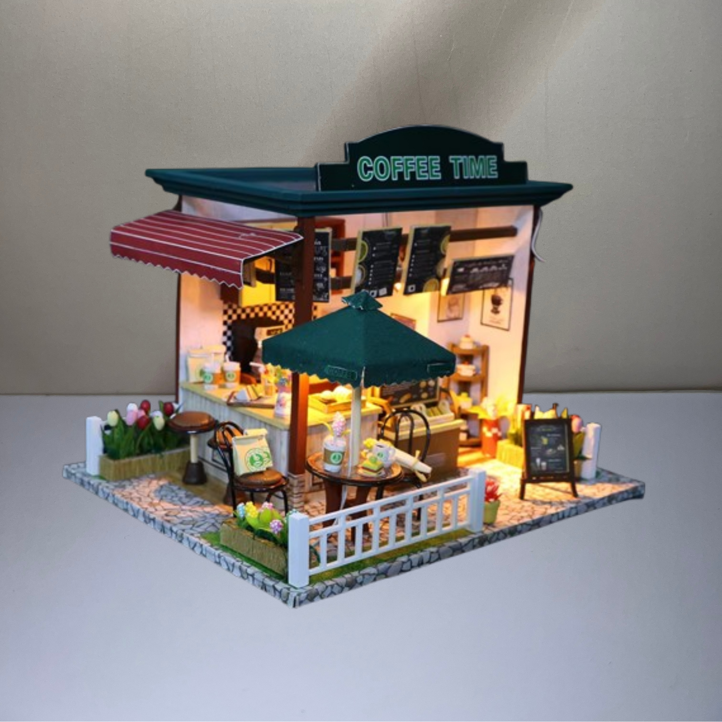 Booknook enchanté miniature