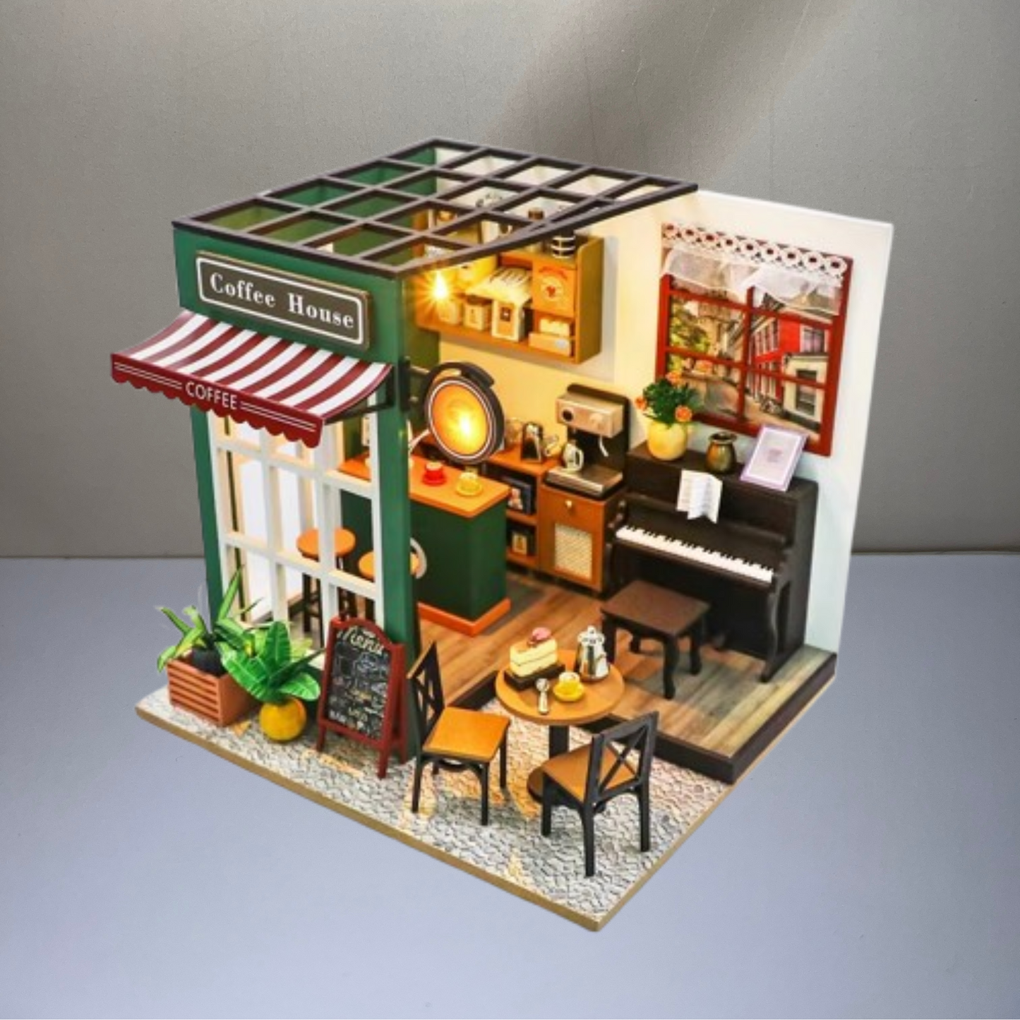 Booknook enchanté miniature