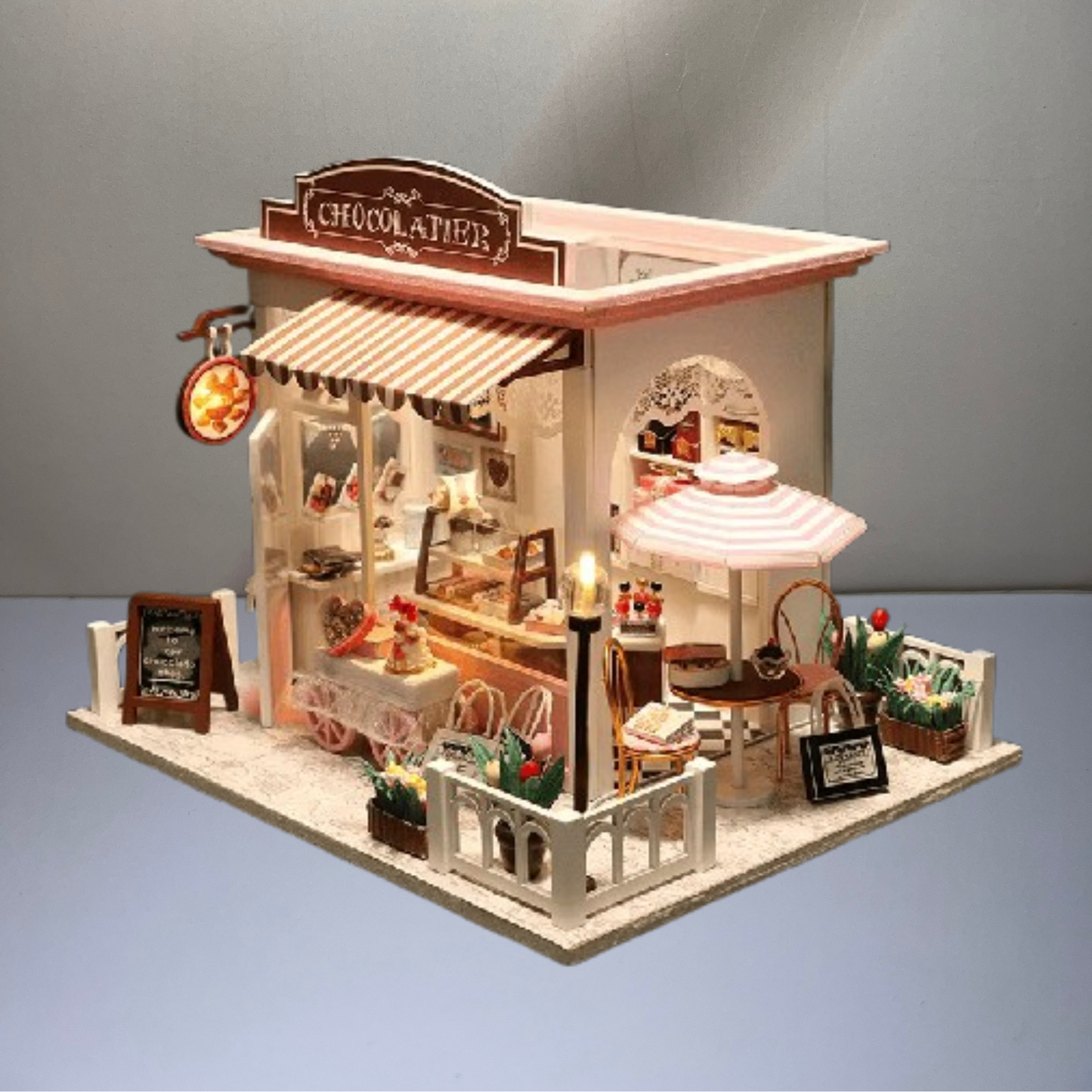 Booknook enchanté miniature