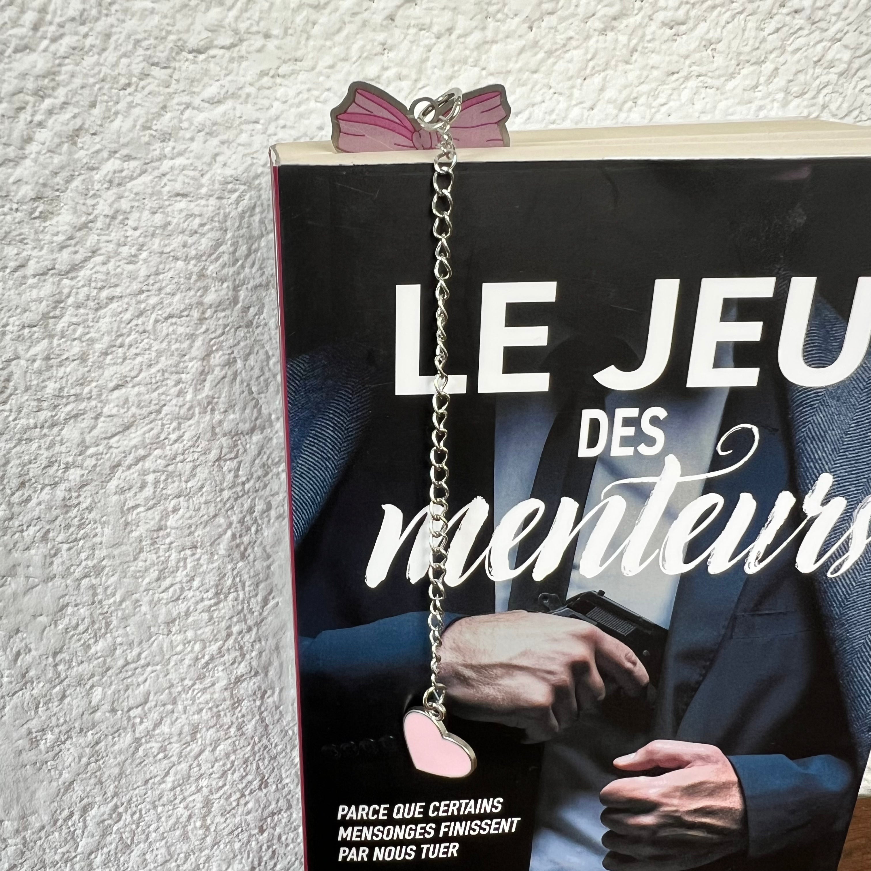 Marque-pages de lecture en acier
