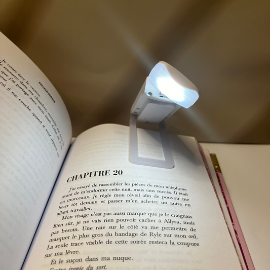 Lampe de lecture à clip