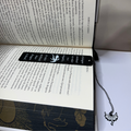 Marque-pages de lecture en acier