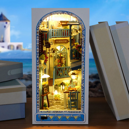 BookNook Enchanté - Serre-livre 3D lumineux à construire pour bibliothèque